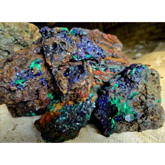 Prueba de procesamiento de minerales de sulfuro de cobre