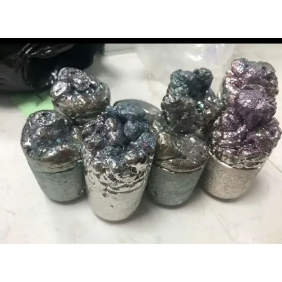 Prueba de procesamiento y recuperación de residuos de electrólisis