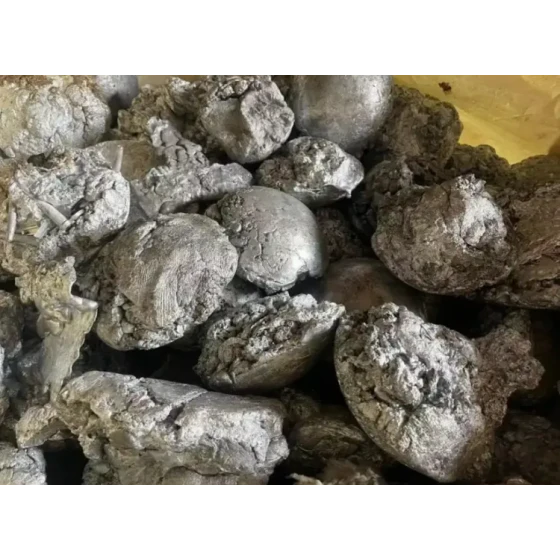 Prueba de recuperación de residuos de lixiviación de zinc