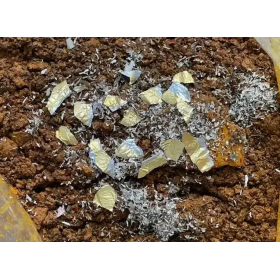 Prueba de recuperación de metales preciosos del lodo de ánodo electrolítico de plomo