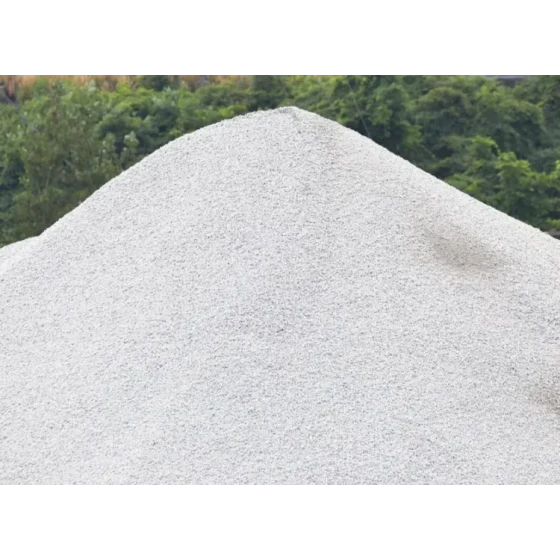 Prueba de purificación de arena de sílice fundida