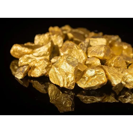 Prueba de flotación de mineral de oro