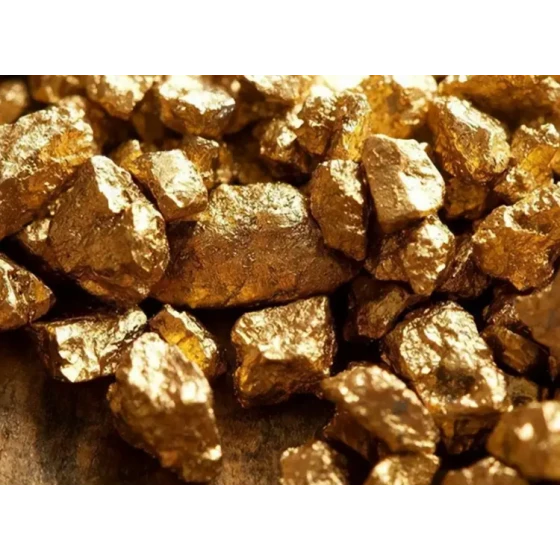 Prueba de concentración por gravedad de mineral de oro