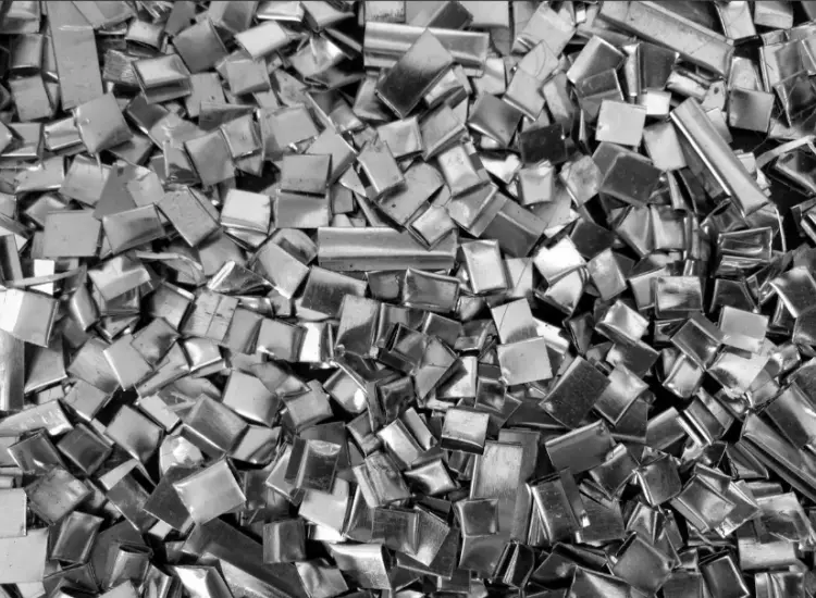 Prueba exhaustiva de recuperación de material polimetálico complejo