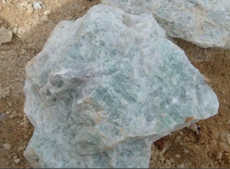 Prueba de flotación de fluorita