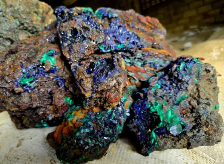 Prueba de procesamiento de minerales de sulfuro de cobre