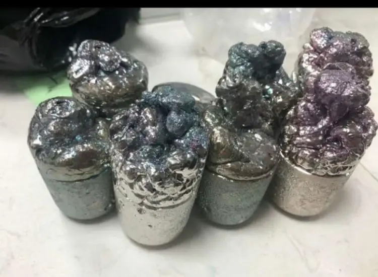 Prueba de procesamiento y recuperación de residuos de electrólisis