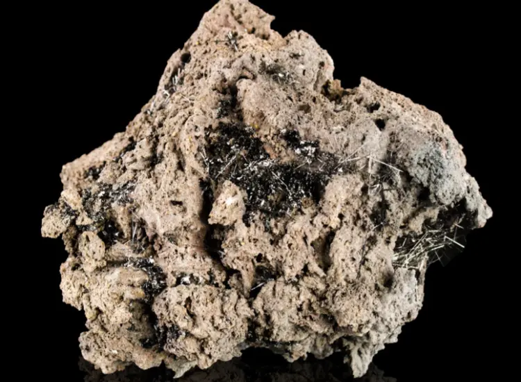 Prueba de procesamiento de minerales de tenorita