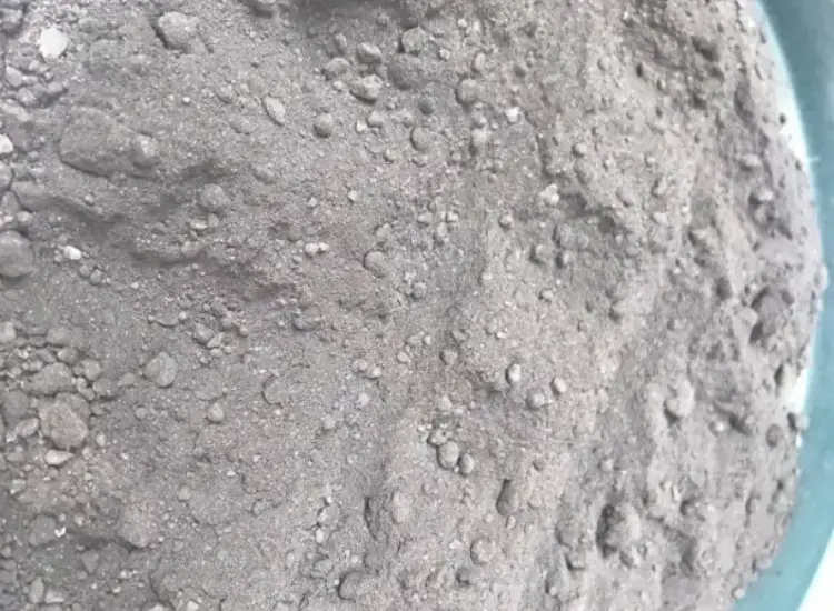 Prueba de recuperación de los lodos del ánodo electrolítico de manganeso