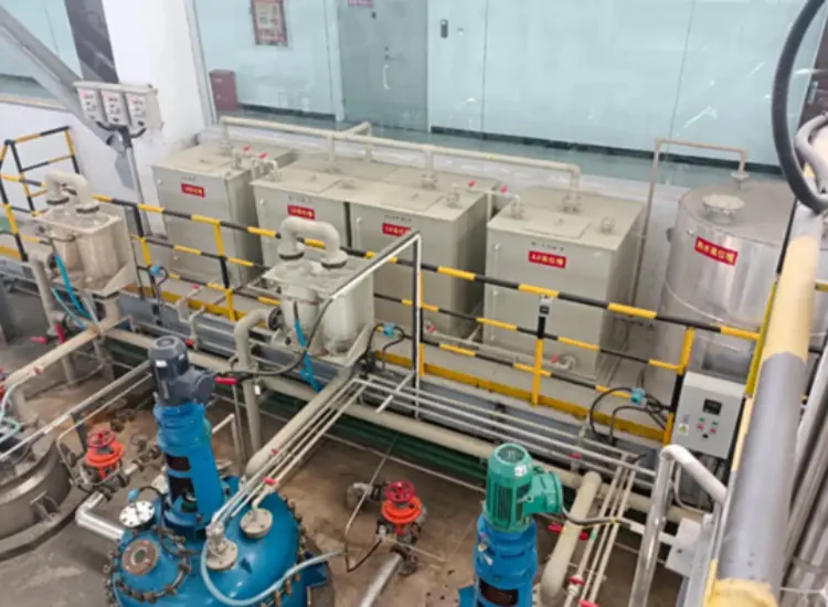 Ensayo de lixiviación con ácido sulfúrico a presión atmosférica