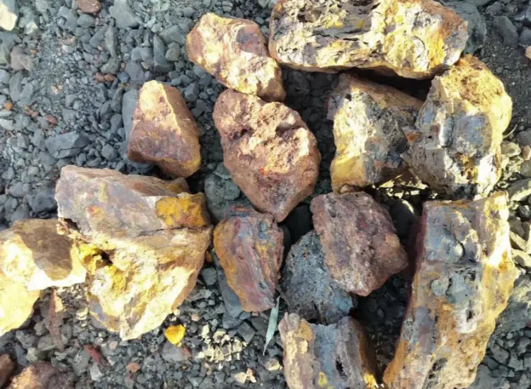 Ensayo de tratamiento mineral de limonita aurífera