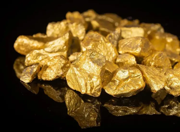 Prueba de flotación de mineral de oro