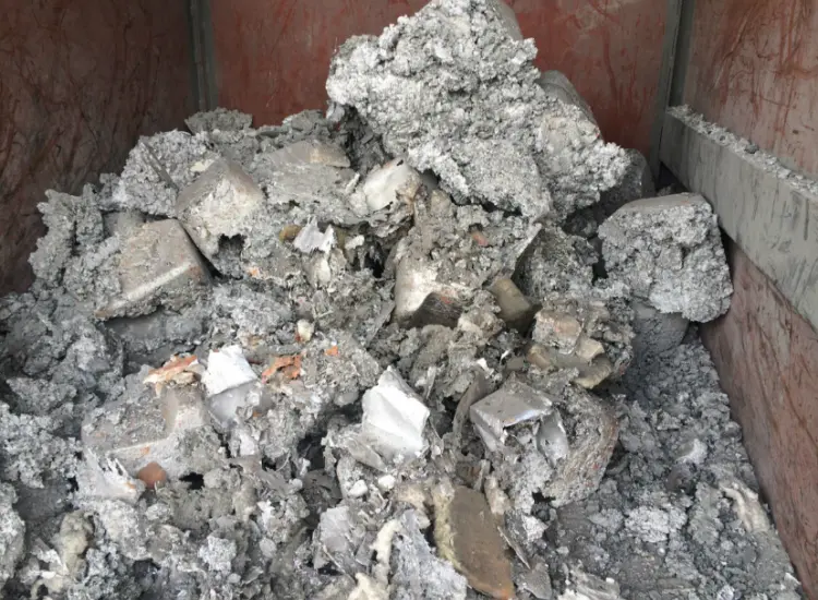 Ensayo de tratamiento y recuperación de escorias de alto horno