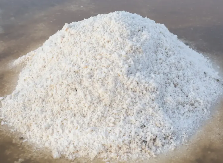 Prueba de purificación de arena de sílice