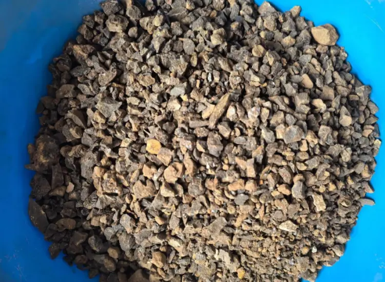 Prueba de separación plomo-zinc